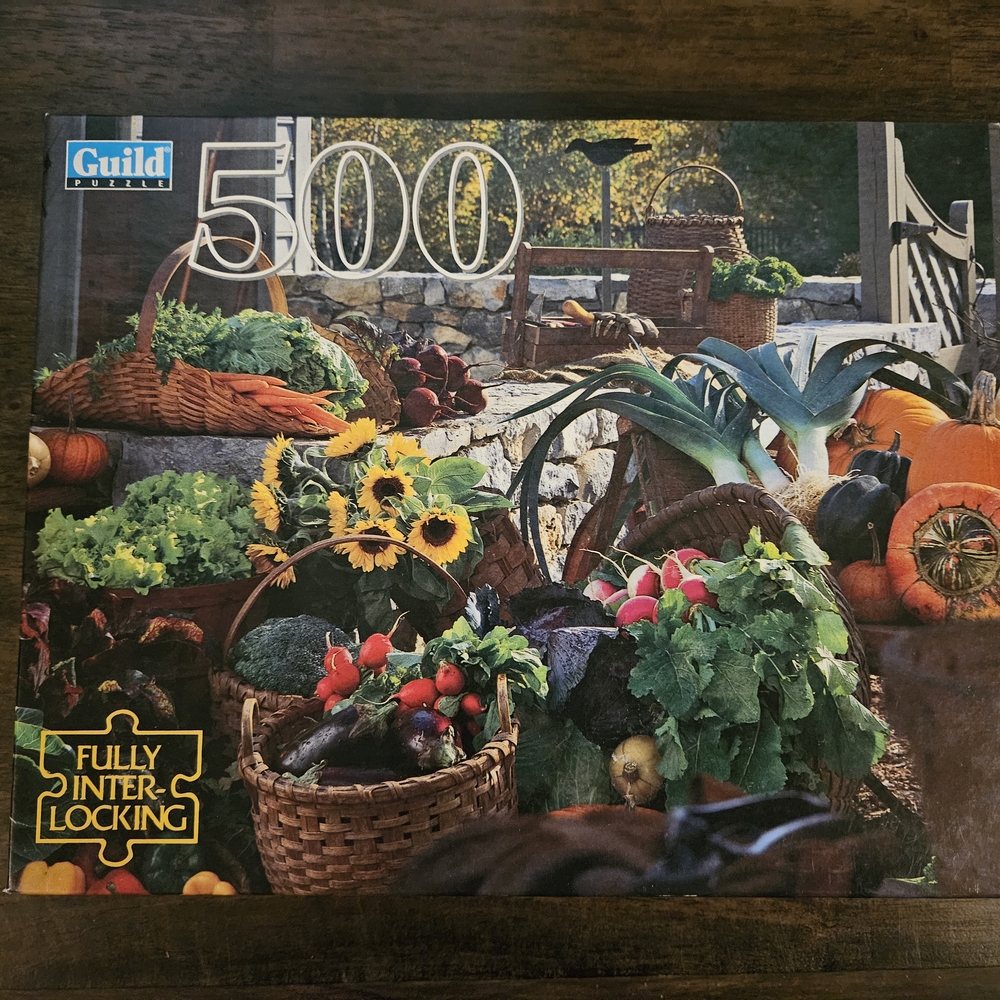 NWT Autumn Harvest 500-Piece Puzzle